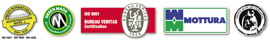 Logotipos certificaciones y marcas reconocidad